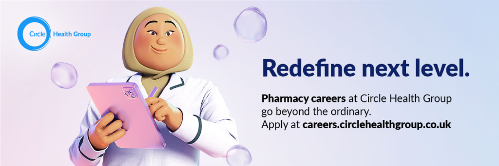 Careers site animated character with a clipboard - pharmacist