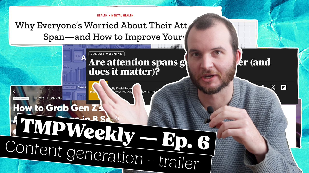 Episode 6 – Intro: Content Generation